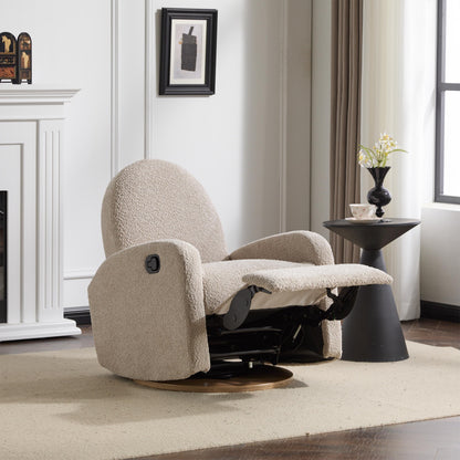 Poltrona reclinabile girevole e scorrevole Christopher Knight Home 360 ​​Boucle