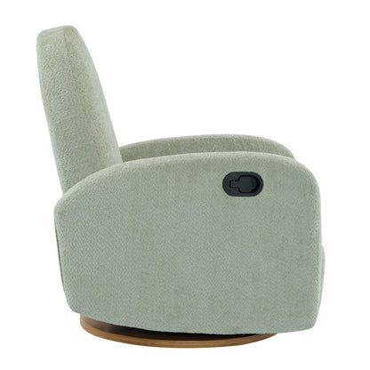 Poltrona reclinabile girevole e scorrevole Christopher Knight Home 360 ​​Boucle