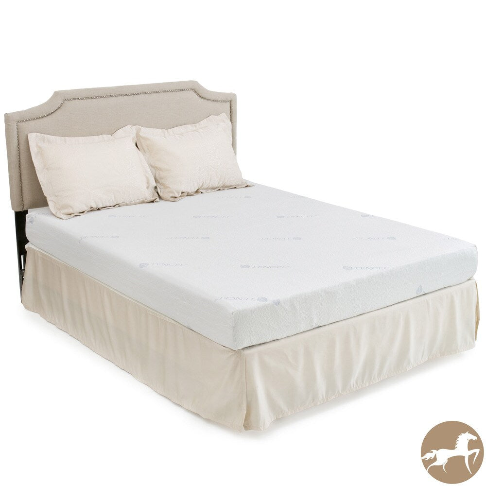 Materasso in memory foam gel Christopher Knight Home Comfort Medium Firm da 8 pollici, dimensioni standard, con cuscini extra