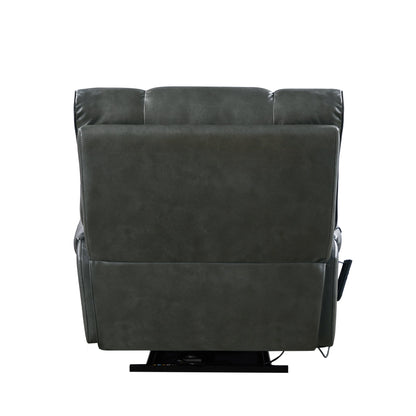 Poltrona reclinabile elettrica con supporto per telefono e massaggio Christopher Knight Home Motors