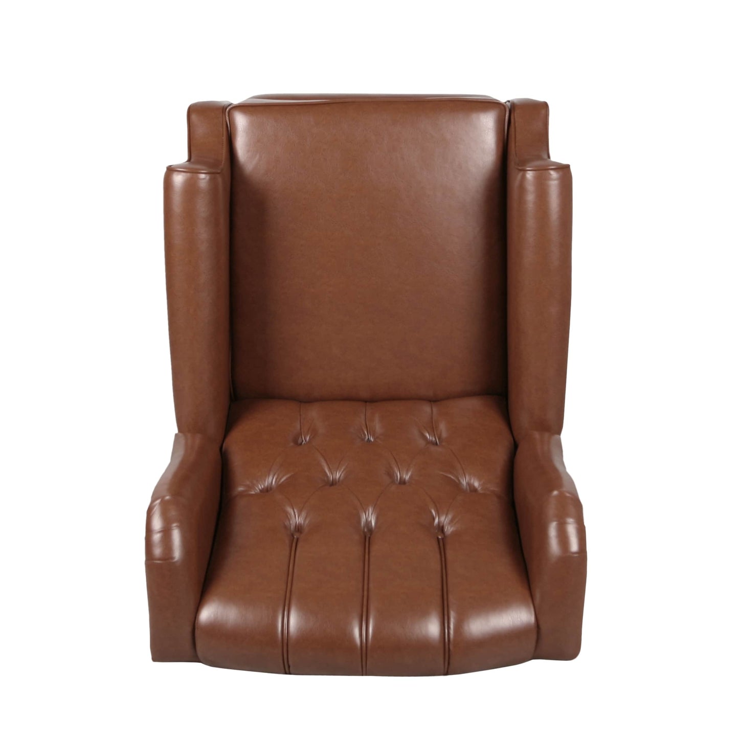 Poltrona reclinabile in similpelle Walter Brown di Christopher Knight Home