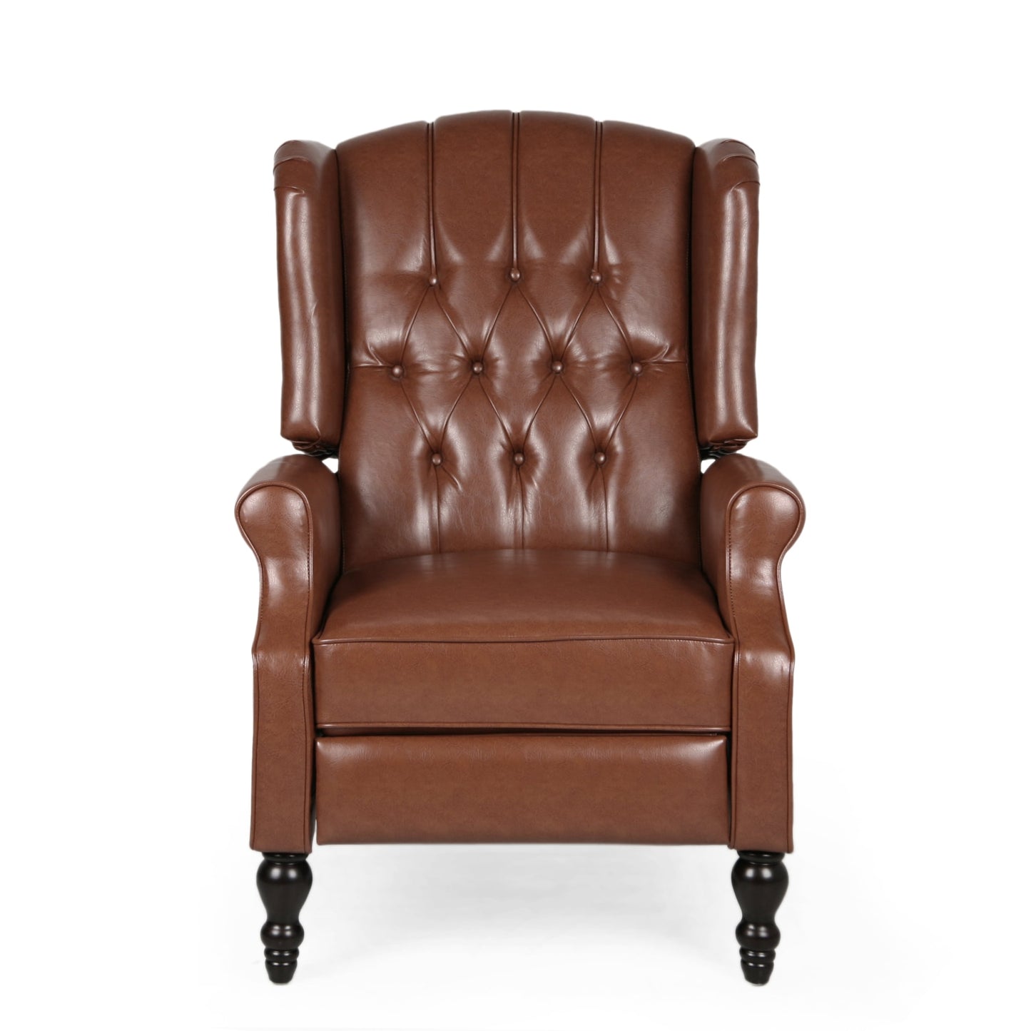 Poltrona reclinabile in similpelle Walter Brown di Christopher Knight Home