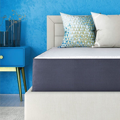 Materasso in memory foam ventilato Cool Gel Classic Brands da 10 pollici, certificato CertiPUR USA, materasso in una scatola, singolo
