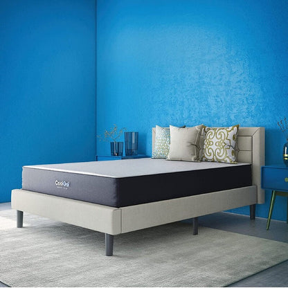 Materasso in memory foam ventilato Cool Gel Classic Brands da 10 pollici, certificato CertiPUR USA, materasso in una scatola, singolo