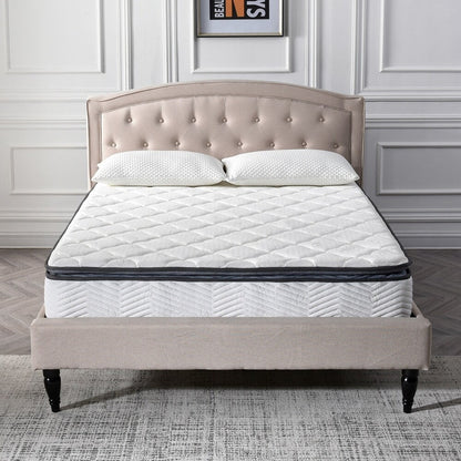 Materasso ibrido con rivestimento superiore Classic Brands Valetta da 9 pollici