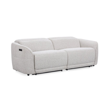 Divano reclinabile elettrico Classic Home Ostend Zero Gravity in tessuto imbottito