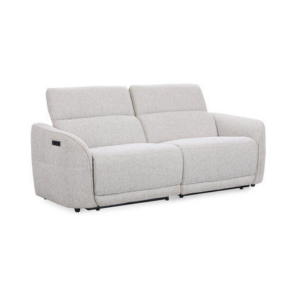 Divano reclinabile elettrico Classic Home Ostend Zero Gravity in tessuto imbottito