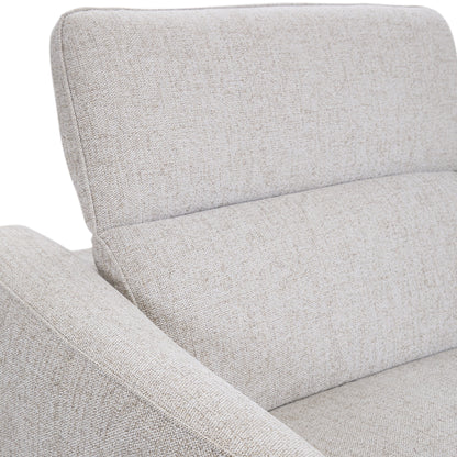 Divano reclinabile elettrico Classic Home Ostend Zero Gravity in tessuto imbottito
