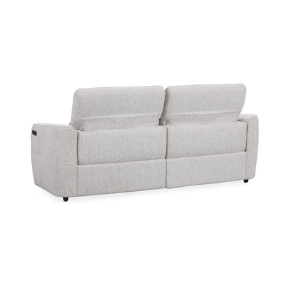 Divano reclinabile elettrico Classic Home Ostend Zero Gravity in tessuto imbottito