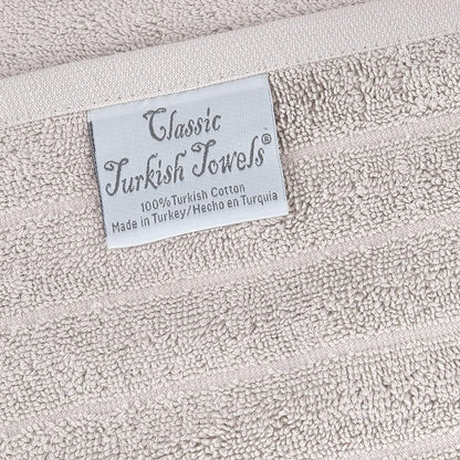 Set di 3 asciugamani turchi classici, teli da bagno in cotone e asciugamani a coste oversize, ultra morbidi e assorbenti, 40x65 cm