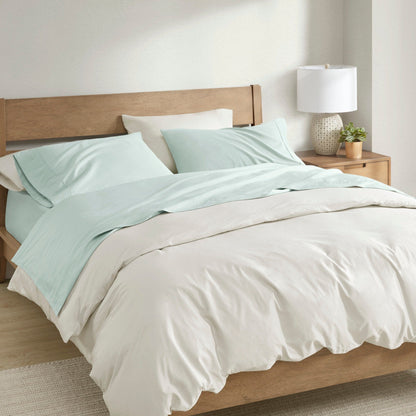 Set di lenzuola in cotone BCI 300TC Clean Spaces