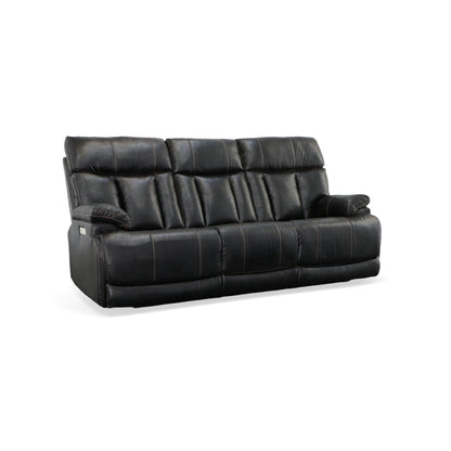 Divano reclinabile Clive Power con poggiatesta e supporto lombare elettrici di Flexsteel - 88 x 43 x 41