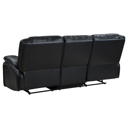 Divano reclinabile con rivestimento in similpelle Camila Transitional
