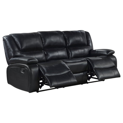 Divano reclinabile con rivestimento in similpelle Camila Transitional