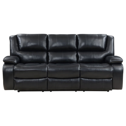 Divano reclinabile con rivestimento in similpelle Camila Transitional