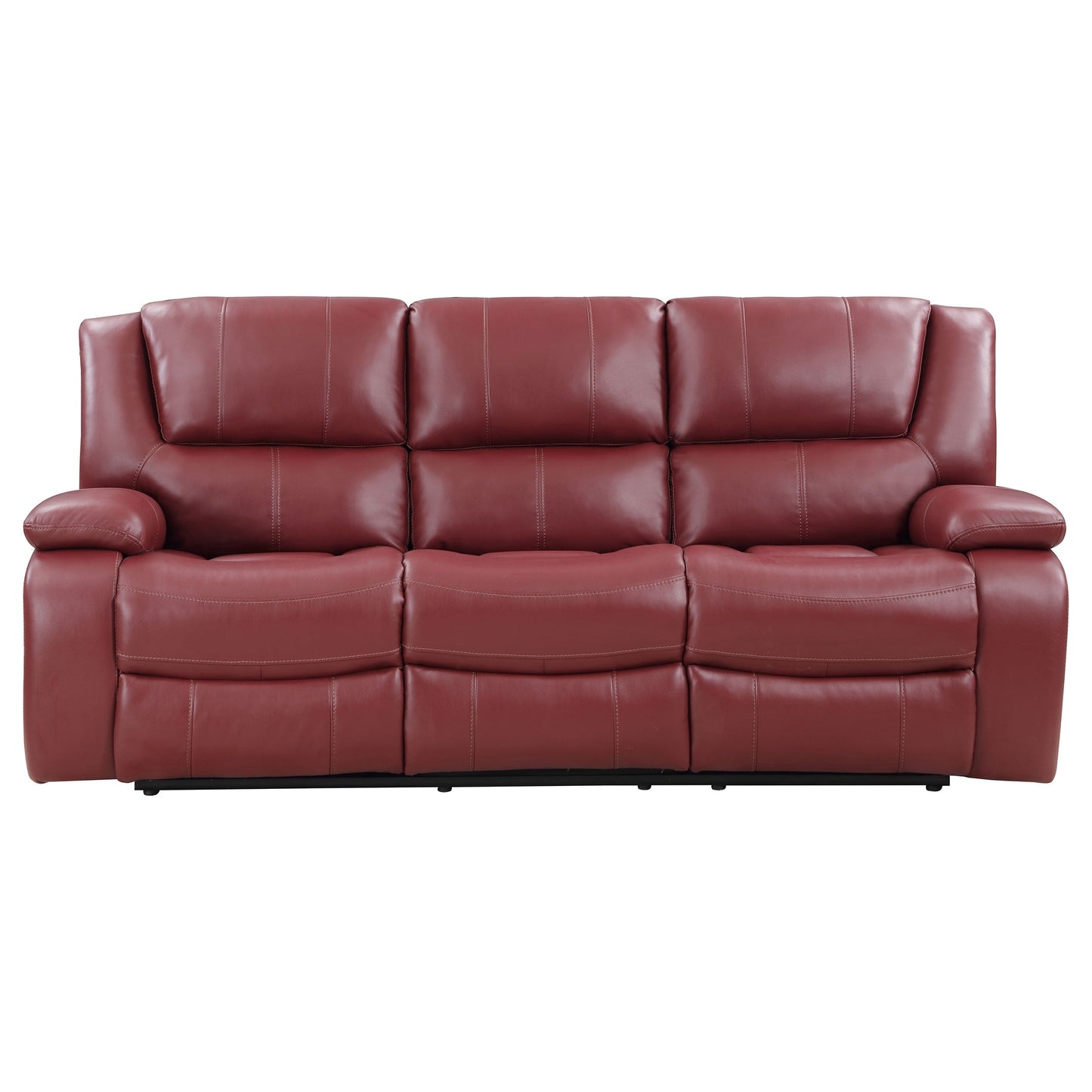 Divano reclinabile con rivestimento in similpelle Camila Transitional