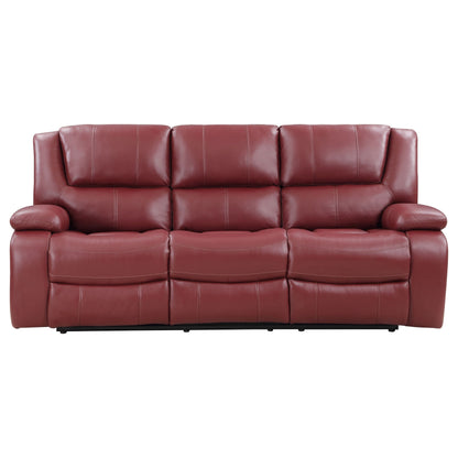Divano reclinabile con rivestimento in similpelle Camila Transitional