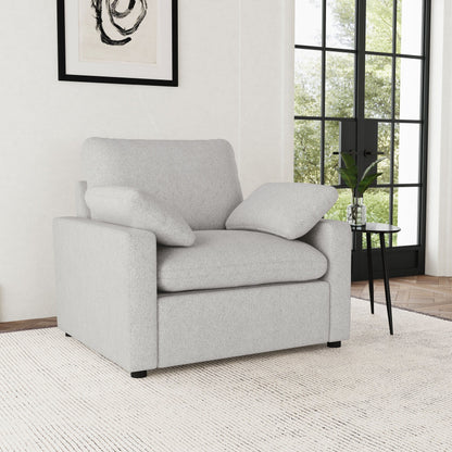 Poltrona reclinabile elettrica imbottita Collins
