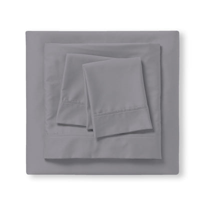 Set di lenzuola antipiega in misto cotone premium Color Sense 1200TC