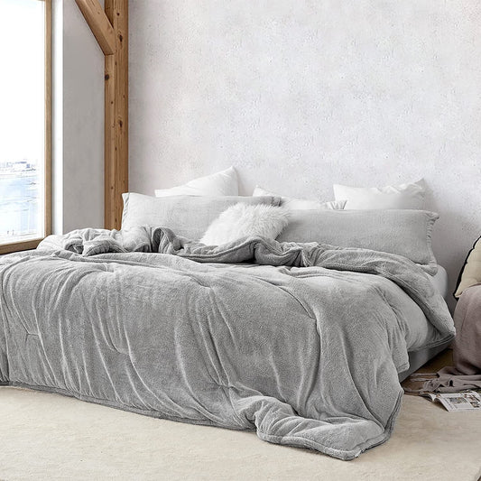 Set copripiumino oversize Coma Inducer® - Tortora satinato