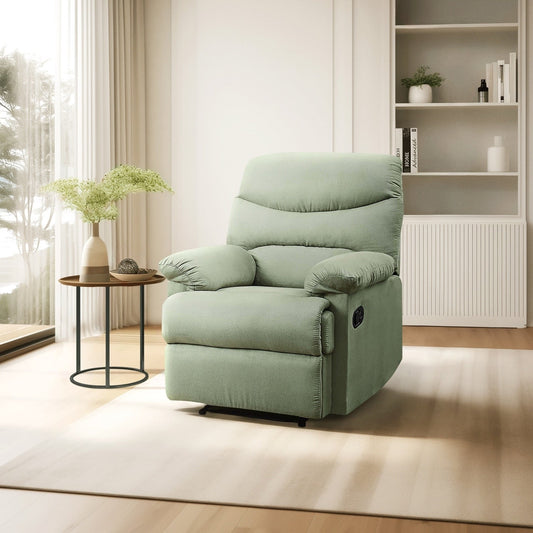 Comoda poltrona reclinabile in microfibra per momenti di relax