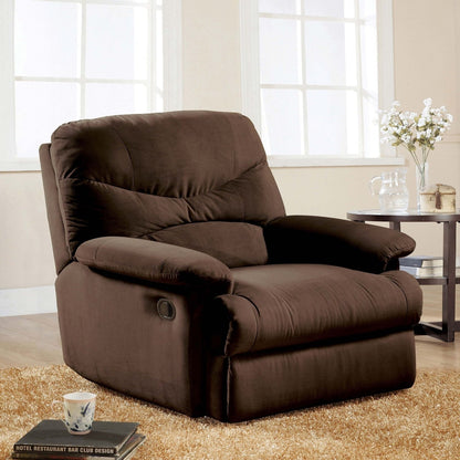Comoda poltrona reclinabile in microfibra per momenti di relax