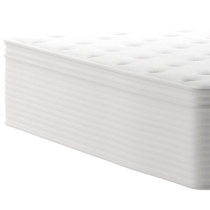 Materasso ibrido commerciale in memory foam e molle insacchettate in una scatola
