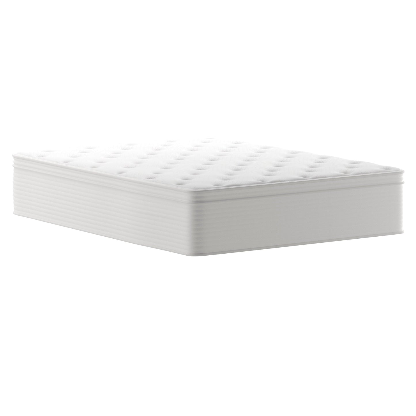 Materasso ibrido commerciale in memory foam e molle insacchettate in una scatola