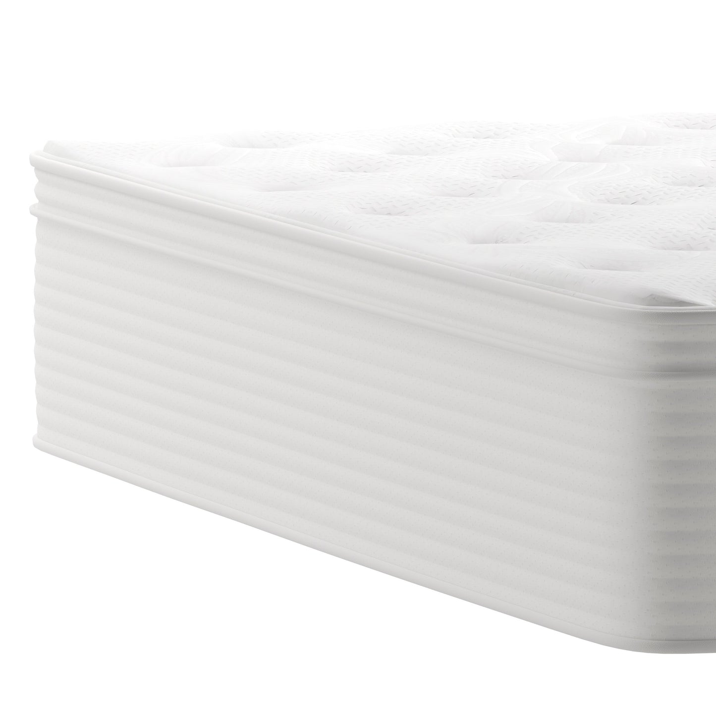 Materasso ibrido commerciale in memory foam e molle insacchettate in una scatola