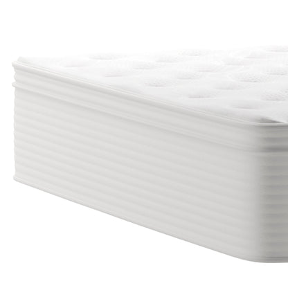 Materasso ibrido commerciale in memory foam e molle insacchettate in una scatola