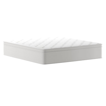 Materasso ibrido commerciale in memory foam e molle insacchettate in una scatola