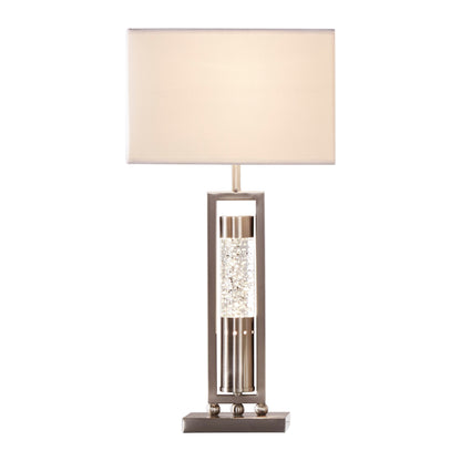 Lampada da tavolo con paralume rettangolare Conover