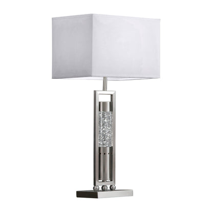 Lampada da tavolo con paralume rettangolare Conover