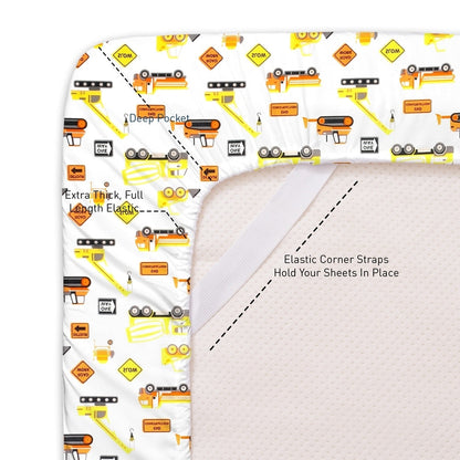 Set di lenzuola da costruzione di Sweet Home Collection - Multi