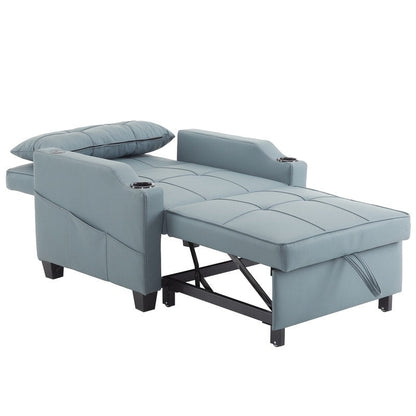 Poltrona letto, divano letto 3 in 1, poltrona reclinabile regolabile, poltrona, divano, letto, biancheria