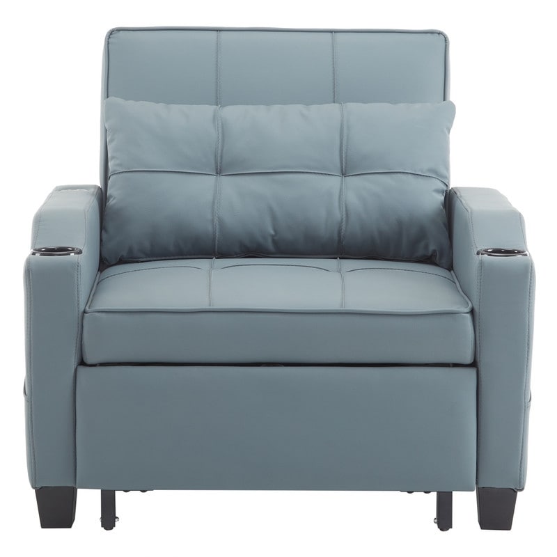 Poltrona letto, divano letto 3 in 1, poltrona reclinabile regolabile, poltrona, divano, letto, biancheria