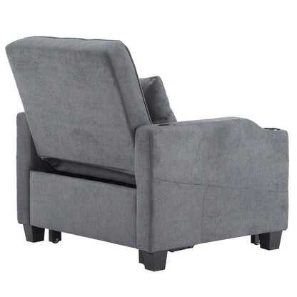Poltrona letto, divano letto 3 in 1, poltrona reclinabile regolabile, poltrona, divano, letto, biancheria
