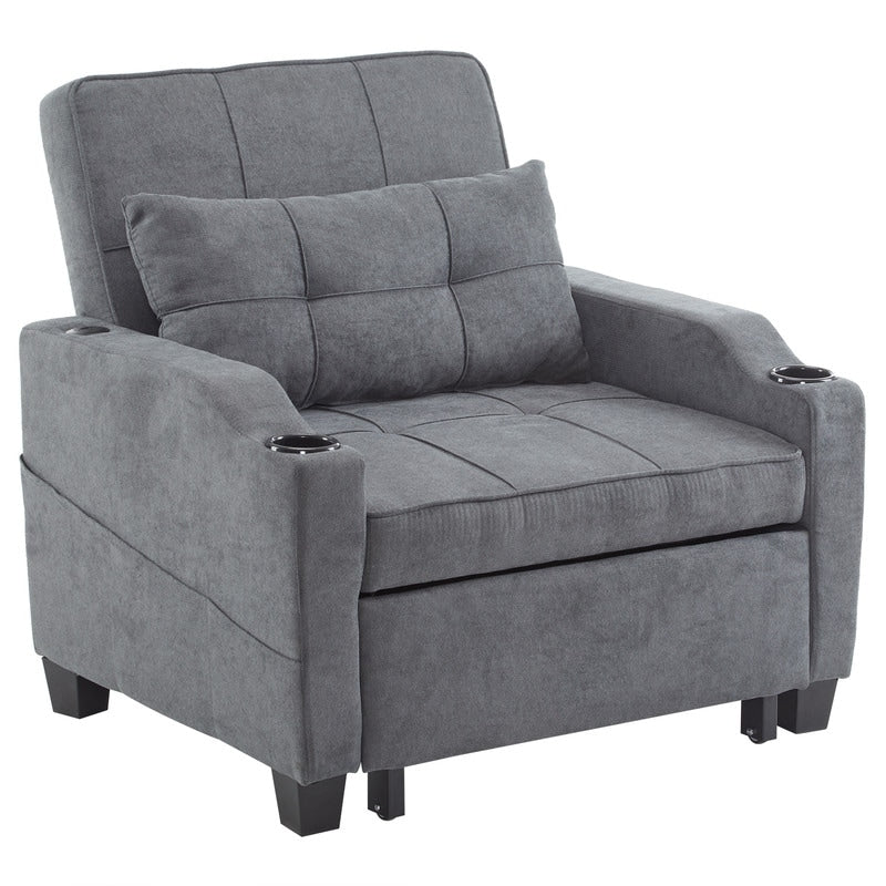 Poltrona letto, divano letto 3 in 1, poltrona reclinabile regolabile, poltrona, divano, letto, biancheria