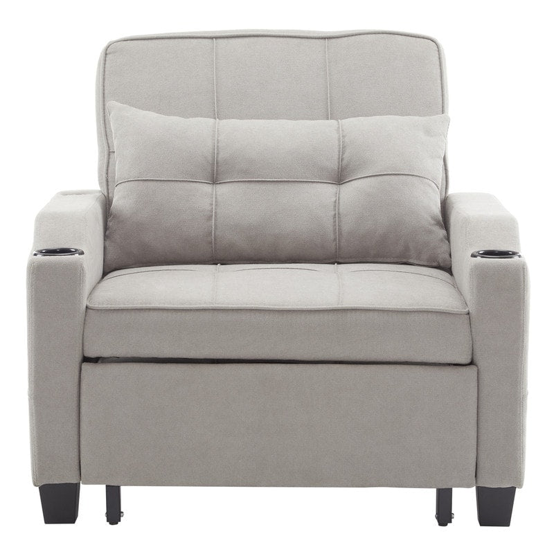 Poltrona letto, divano letto 3 in 1, poltrona reclinabile regolabile, poltrona, divano, letto, biancheria