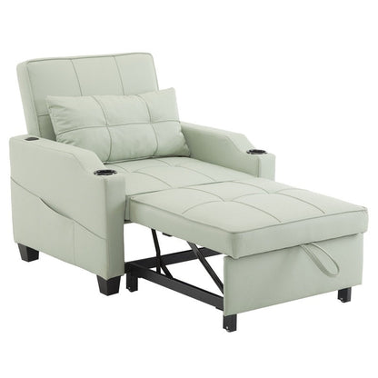 Poltrona letto, divano letto 3 in 1, poltrona reclinabile regolabile, poltrona, divano, letto, biancheria