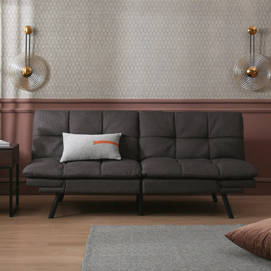 Divano letto futon trasformabile, divano letto pieghevole moderno