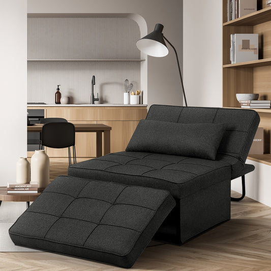 Divano letto trasformabile, poltrona, pouf pieghevole, poltrone reclinabili per soggiorno