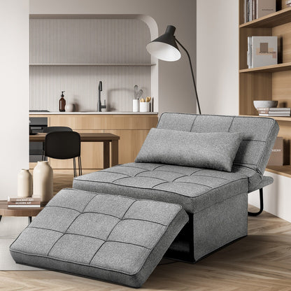 Divano letto trasformabile, poltrona, pouf pieghevole, poltrone reclinabili per soggiorno