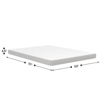 Materasso in memory foam rinfrescante in una scatola per divano letto o dormitorio