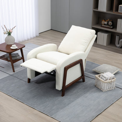 Poltrona reclinabile Coolmore regolabile per home theater, divano reclinabile singolo in tessuto - 29,53 x 30,71 x 40,16