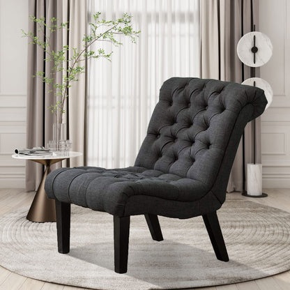 Divano chaise longue imbottito, poltrona decorativa per camera da letto, soggiorno