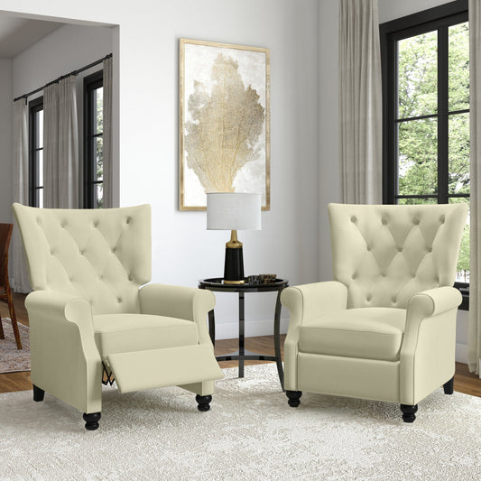 Poltrone reclinabili con schienale reclinabile Copper Grove Plush (set da 2)