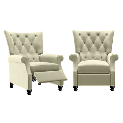 Poltrone reclinabili con schienale reclinabile Copper Grove Plush (set da 2)