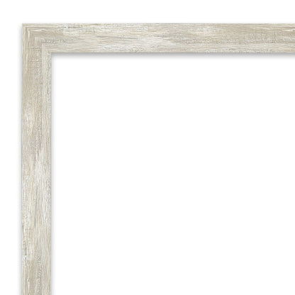 Specchio da parete per bagno bisellato - Cornice metallica screpolata