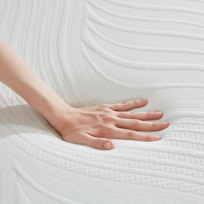 Materasso in memory foam gel da 10 pollici, comfort medio